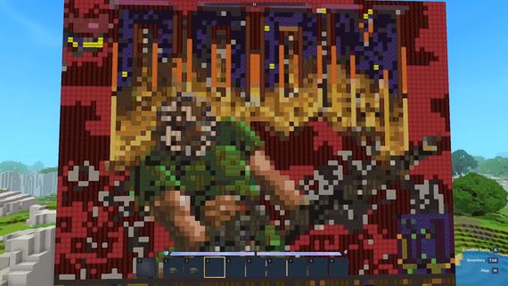 Doom sa d� hra� u� aj v Hytale